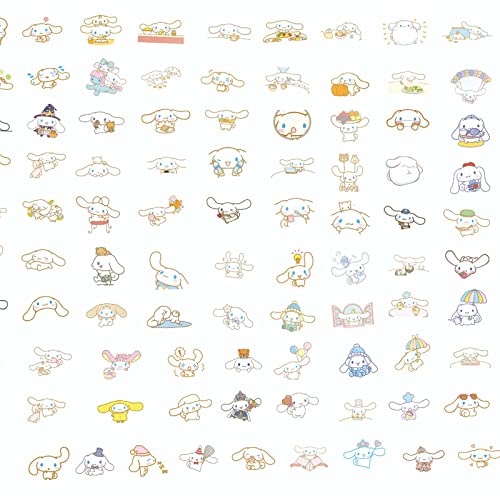 Amazon.co.jp: 100枚入 for シナモロール ステッカー for Cinnamoroll